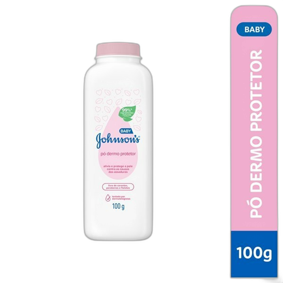 Talco Pó Dermo Protetor Johnson's Baby 100g