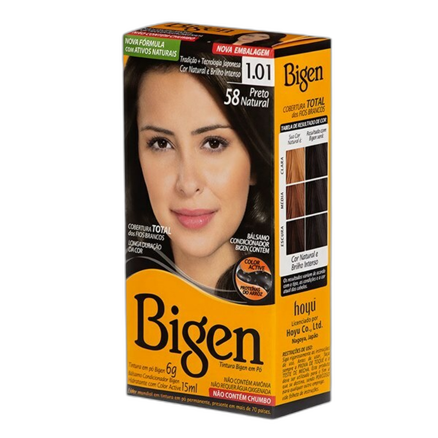 TIN BIGEN 1.01 PRETO NATURAL