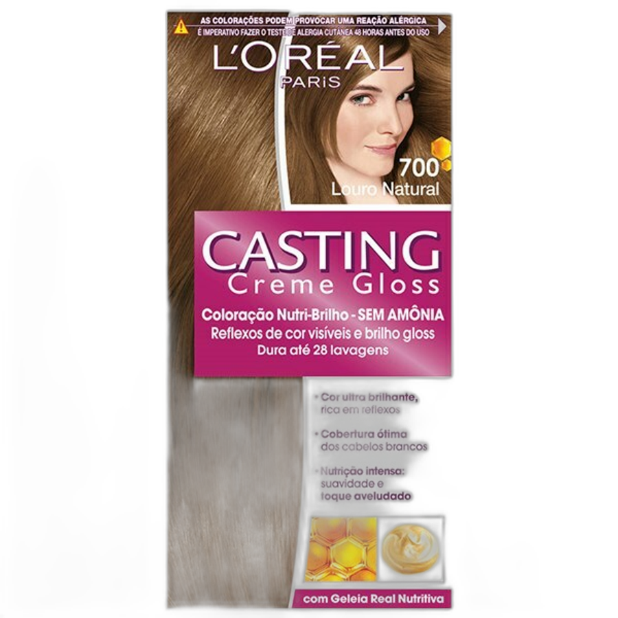 Tinta de Cabelo L’oréal Paris Casting Creme Gloss 700 Louro Natural