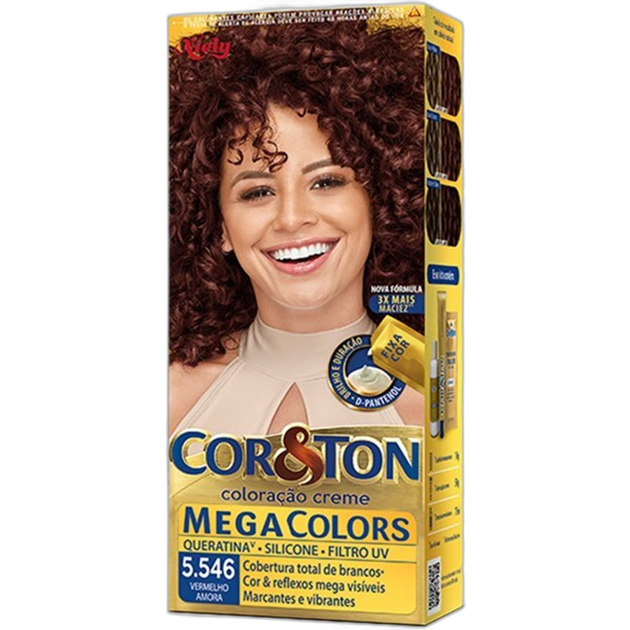 TIN COR&TON 5.546 VERMELHO AMORA
