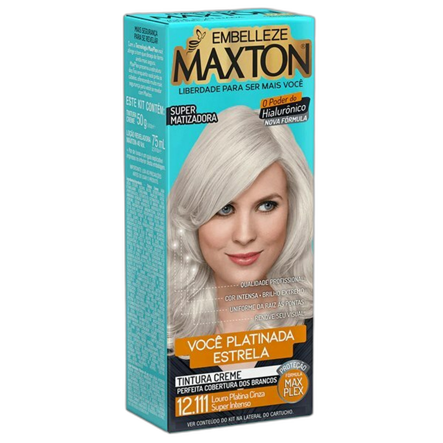 TIN MAXTON 12.111 LOURO PLATINO CINZA