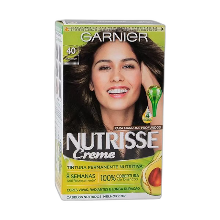 Tinta de Cabelo Garnier Nutrisse Creme 40 Tamarindo