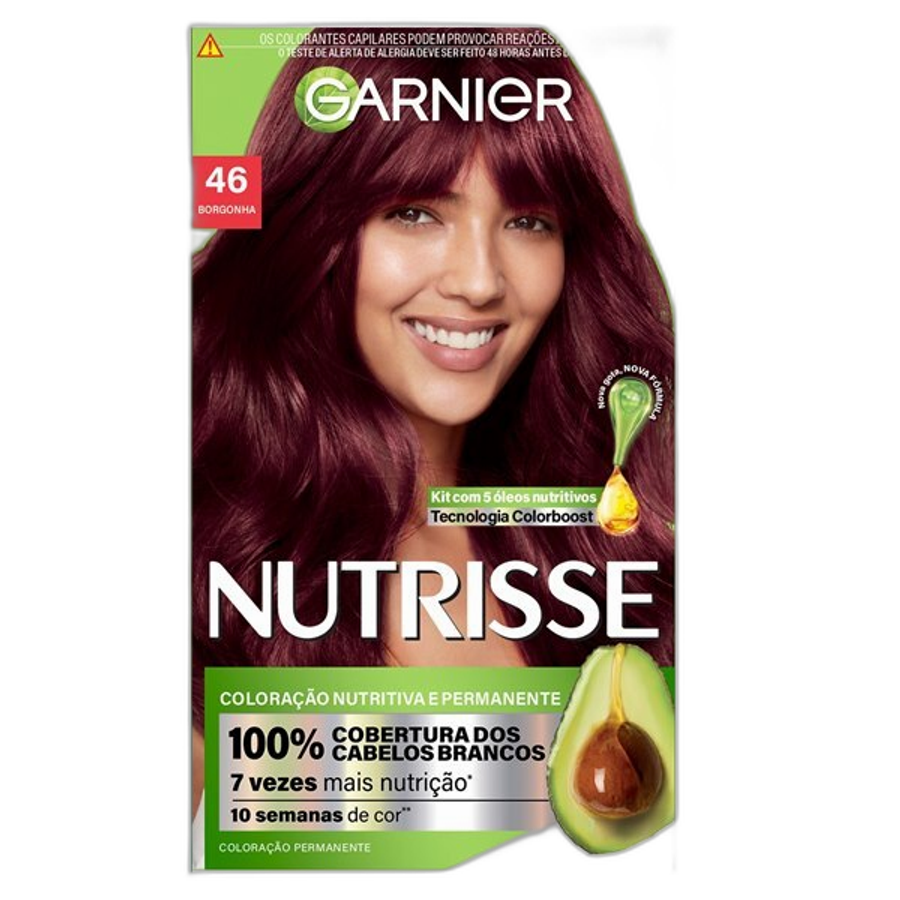 Tintura Garnier Nutrisse 46 Borgonha