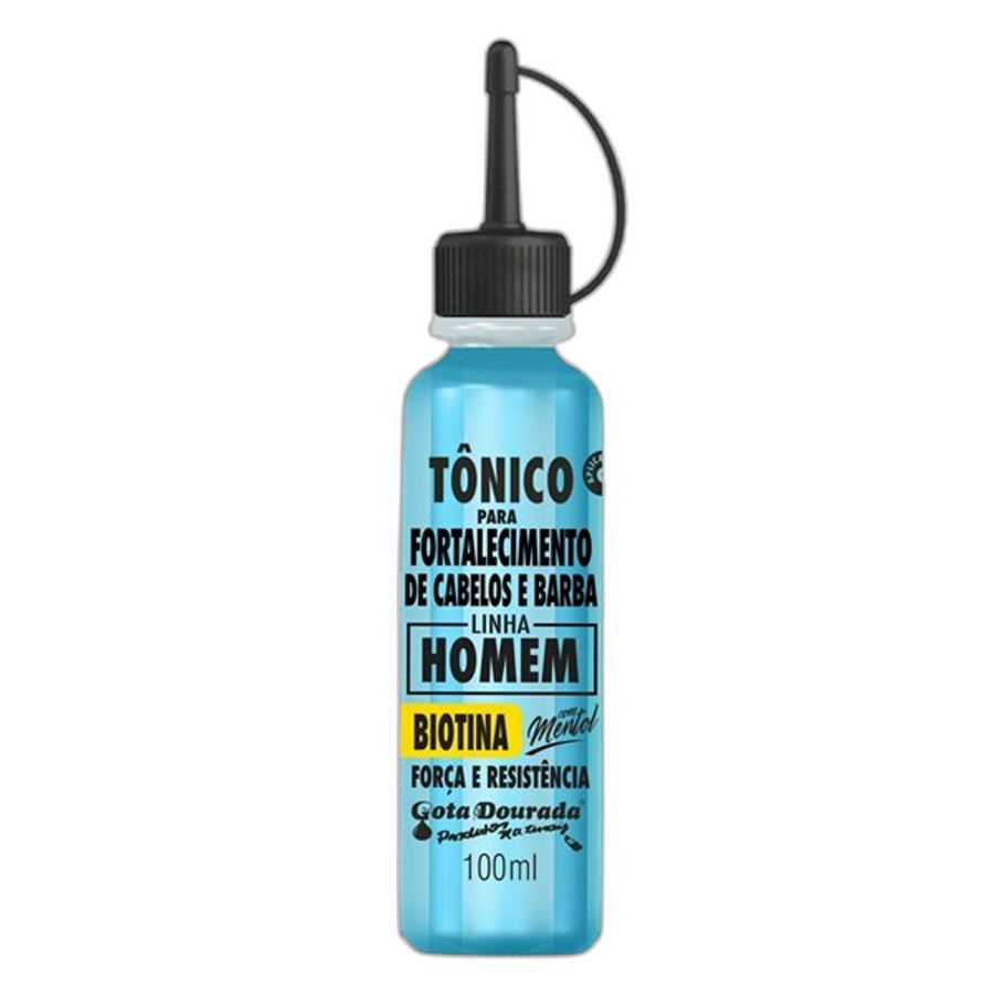 Tonico Capilar Gota Dourada 100ml Homem