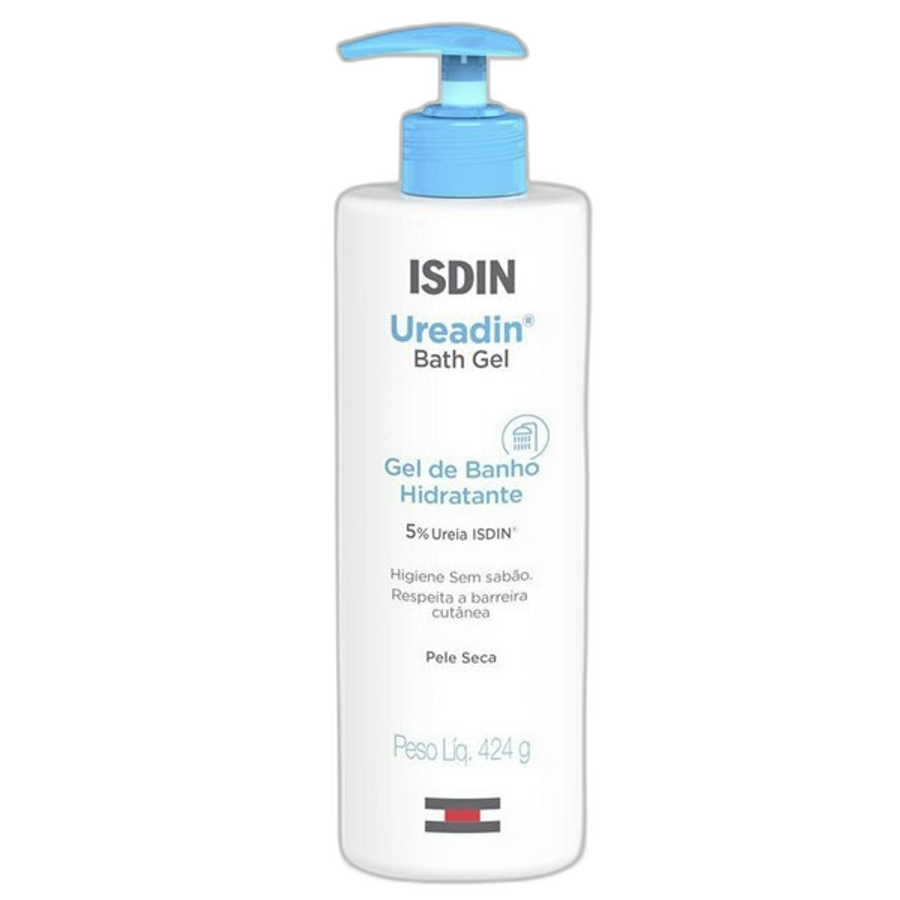 Sabonete Líquido Corporal Hidratante Isdin Ureadin 5% Ureia Bath Gel 424g