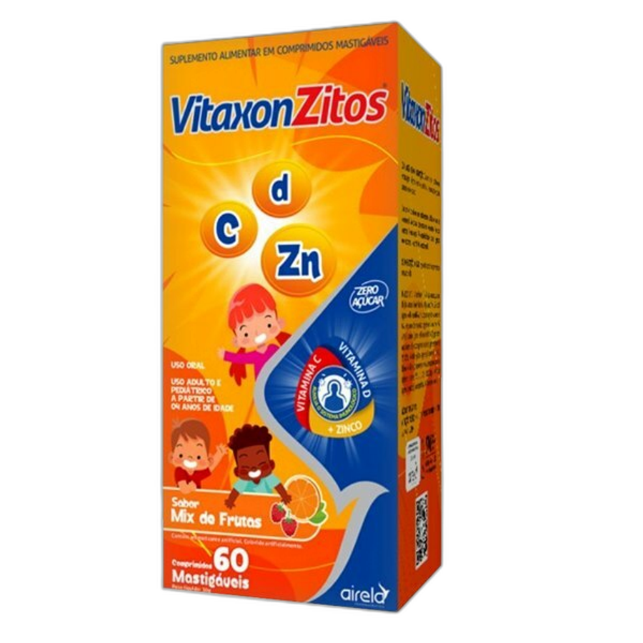Vitaxonzitos Kids 60 Comprimidos Mastigaveis
