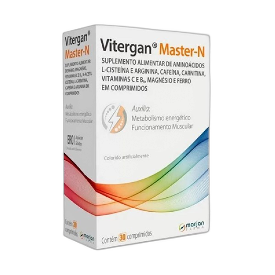 Suplemento Alimentar Vitergan Master-N Marjan 30 Comprimidos