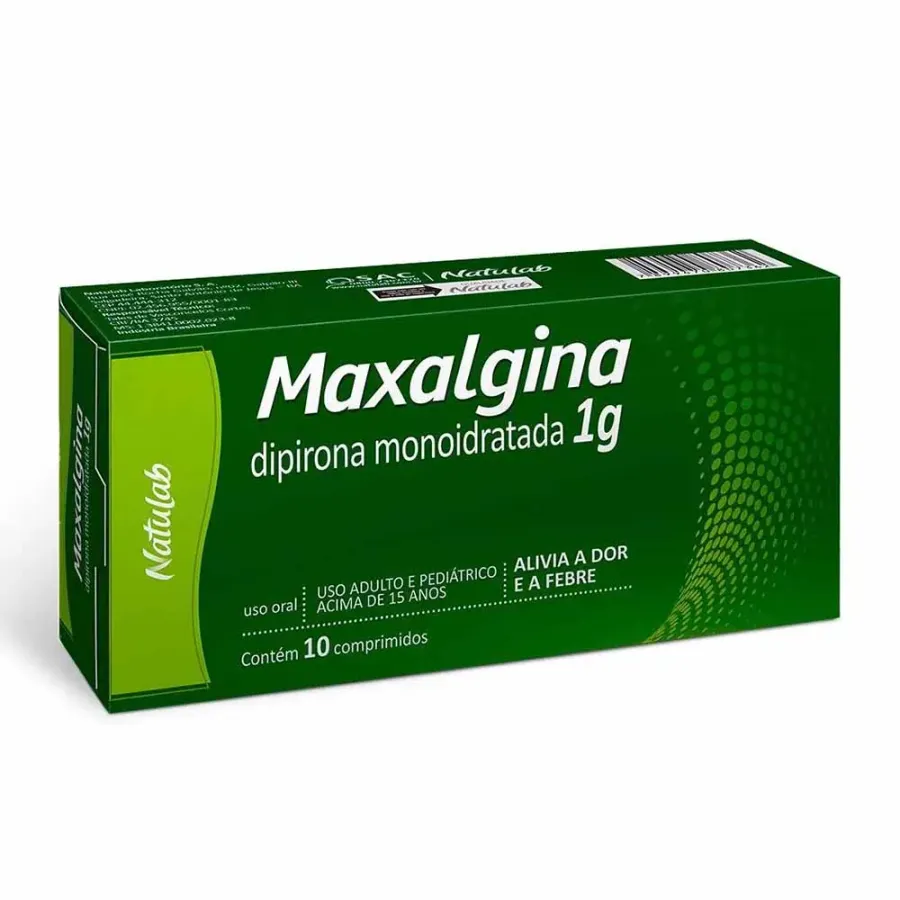 MAXALGINA 1G C/10COMPRIMIDOS