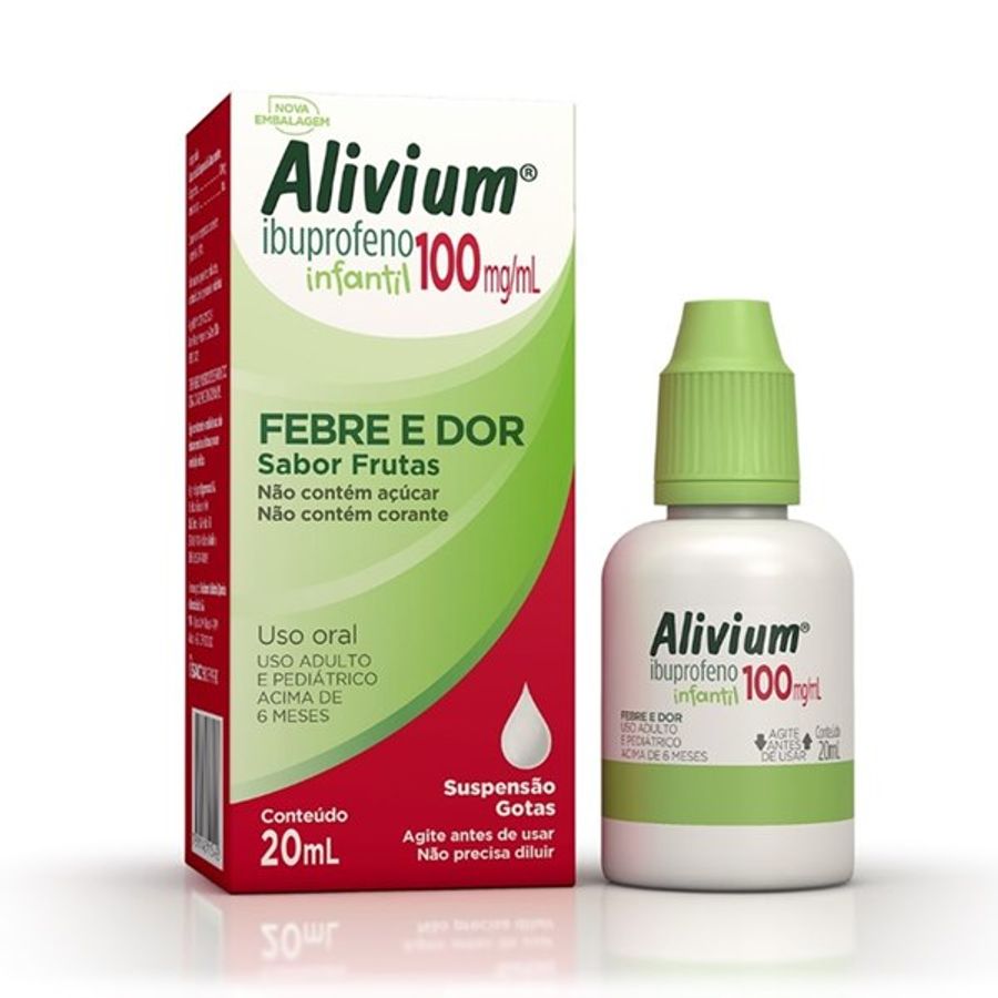 Alivium 100mg Mantecorp Farmasa Gotas 20ml