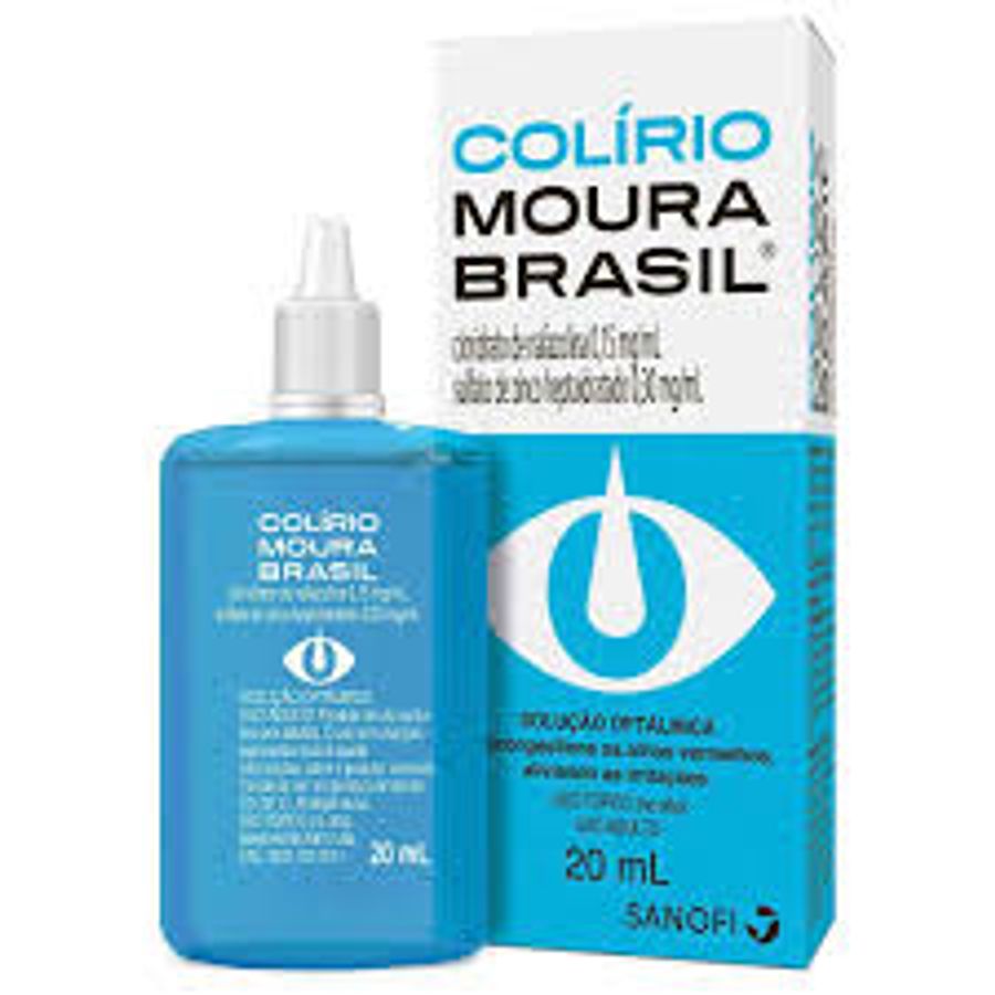 Colírio Moura Brasil Sanofi 20ml