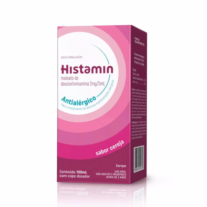 Histamin 2mg/ 5ml Neo Química 100ml