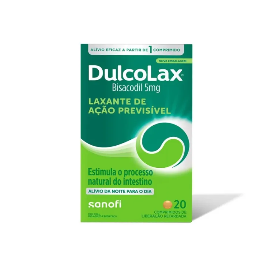 Laxante Dulcolax 5mg 20 Drágeas