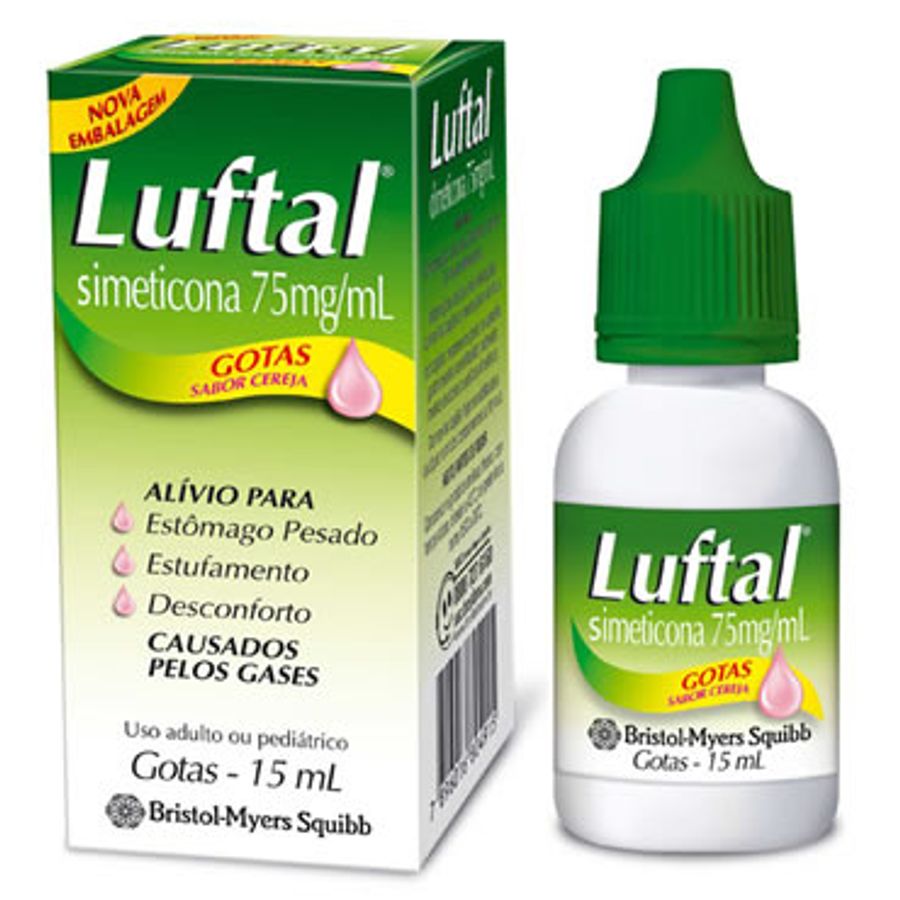 Antigases Luftal Gotas 75mg/ml Simeticona 15ml