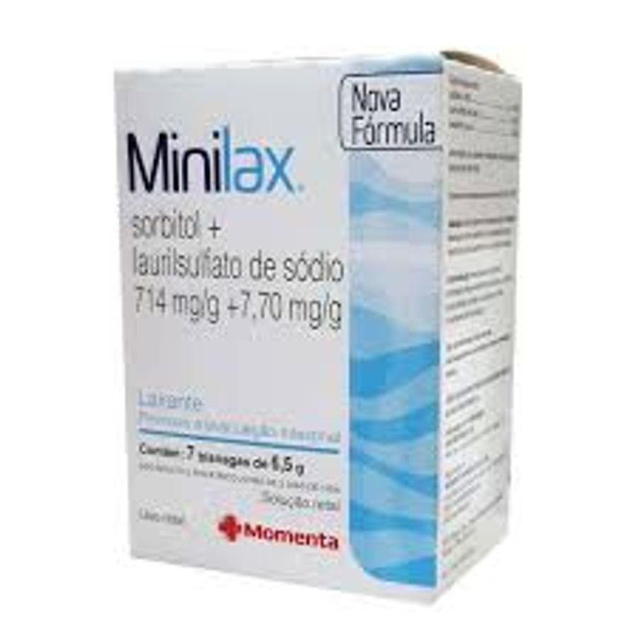Minilax Eurofarma 7 Bisnagas 6,5g