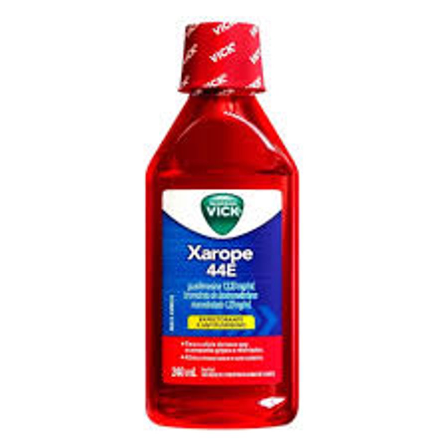 Xarope Vick 44e 240ml Expectorante para Tosse