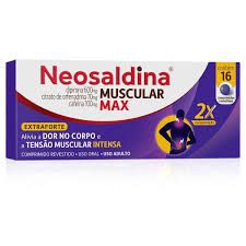 NEOSALDINA MUSCULAR MAX C/16COMPRIMIDOS
