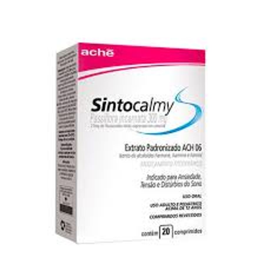 Sintocalmy 300mg Aché 20 Comprimidos Revestidos