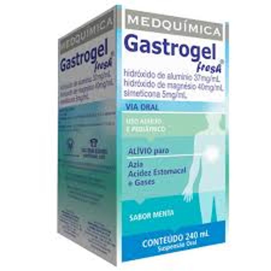 Gastrogel Fresh Medquímica Suspensão Oral 240ml