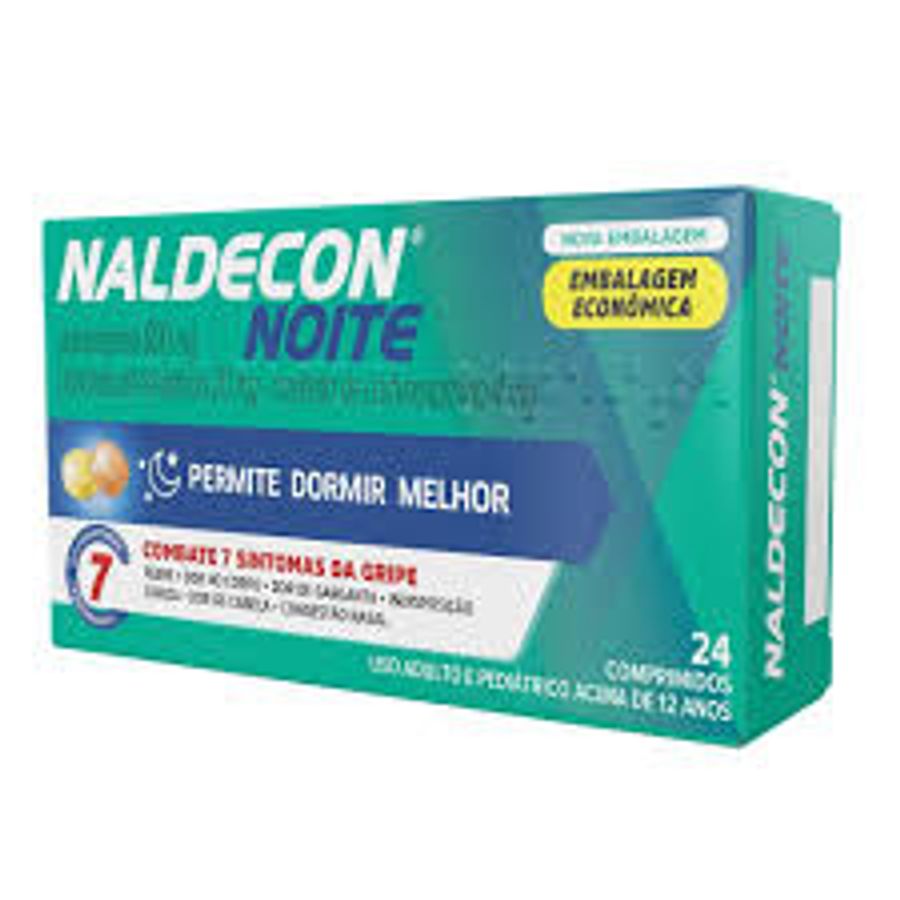 NALDECON NOITE C/24COMPRIMIDOS