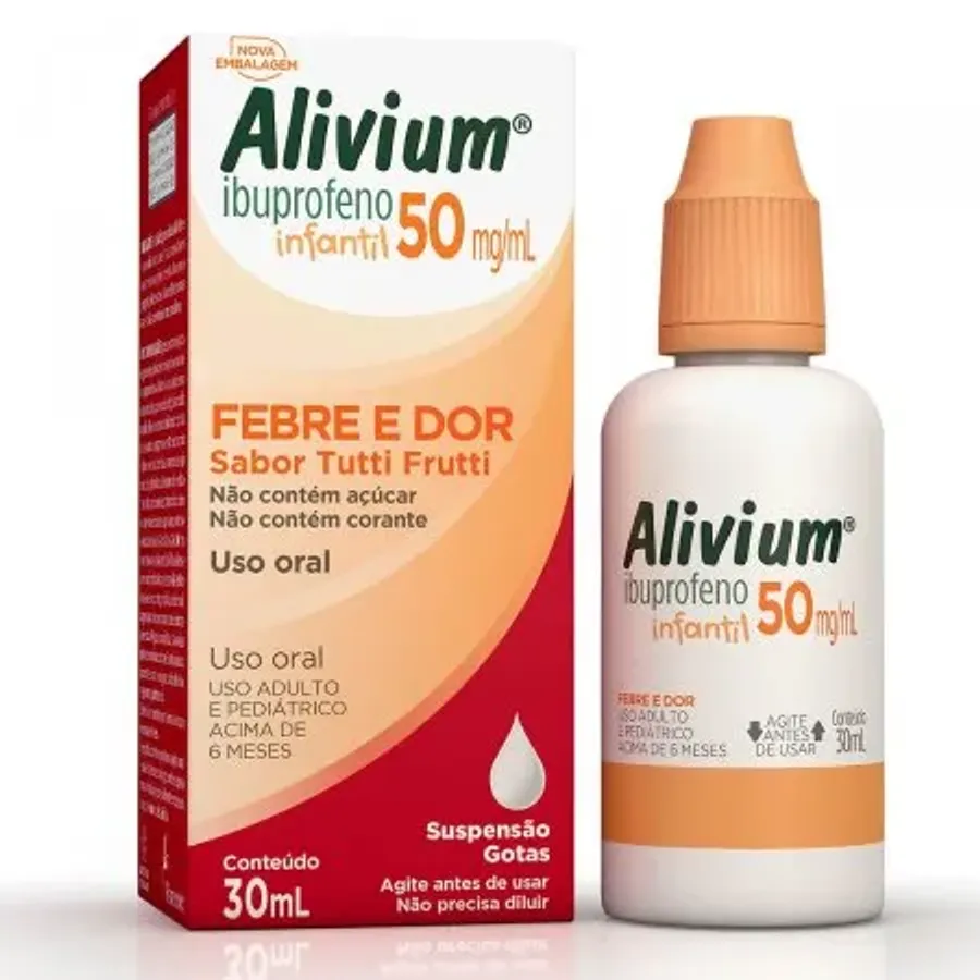 Alivium 50mg/ml Mantecorp Farmasa Infantil Gotas 30ml