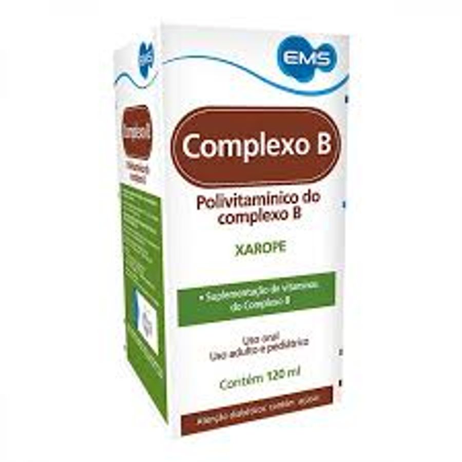 Complexo B Xarope 120ml Ems