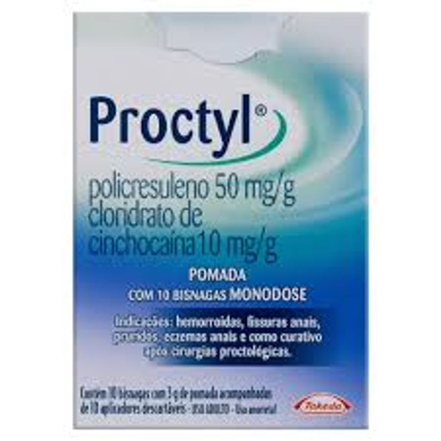 PROCTYL POM 3G 10UNI