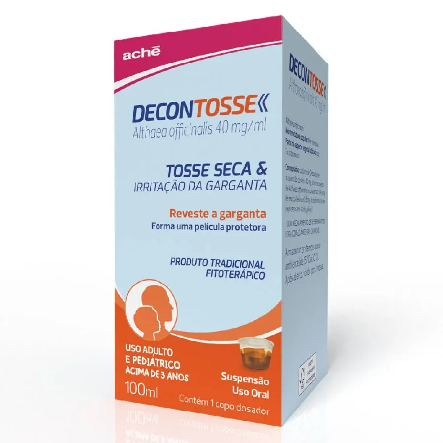 Antitussígeno Decontosse 40mg/ml 100ml Suspensão Oral + Copo Dosador