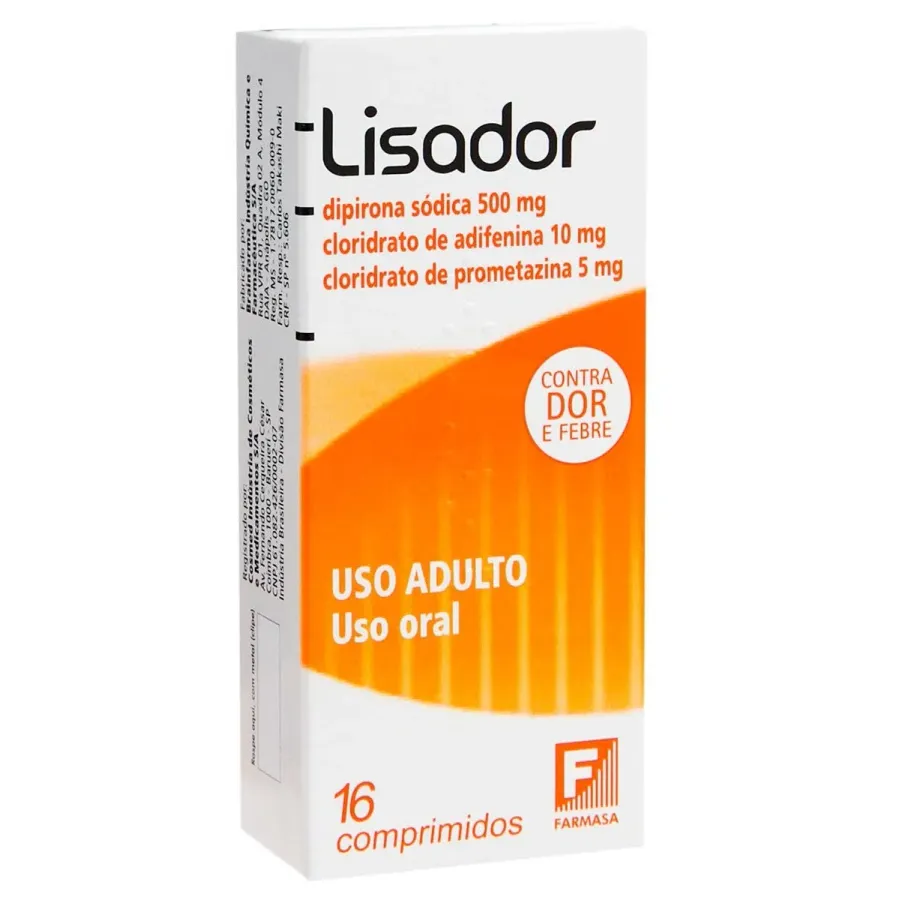 Lisador 16 Comprimidos