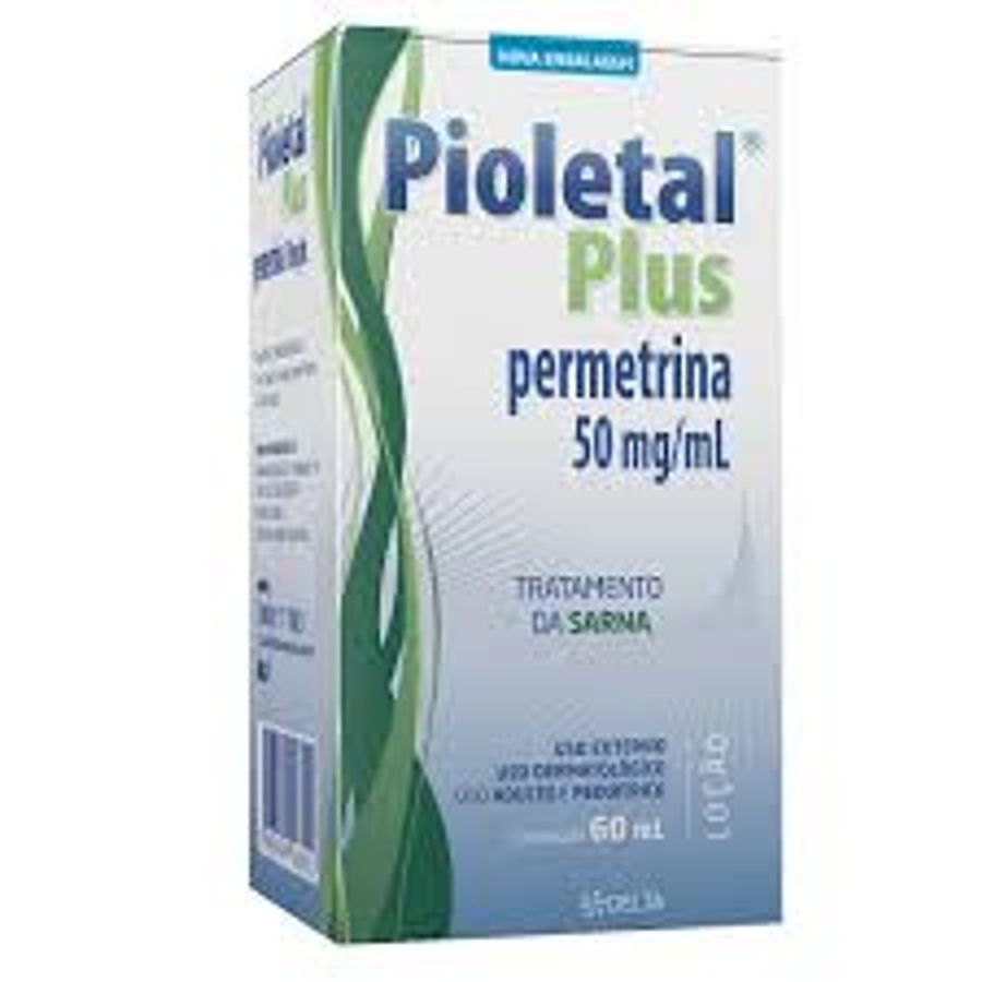Loção Pioletal Plus 50mg/ml Cellera Farma 60ml