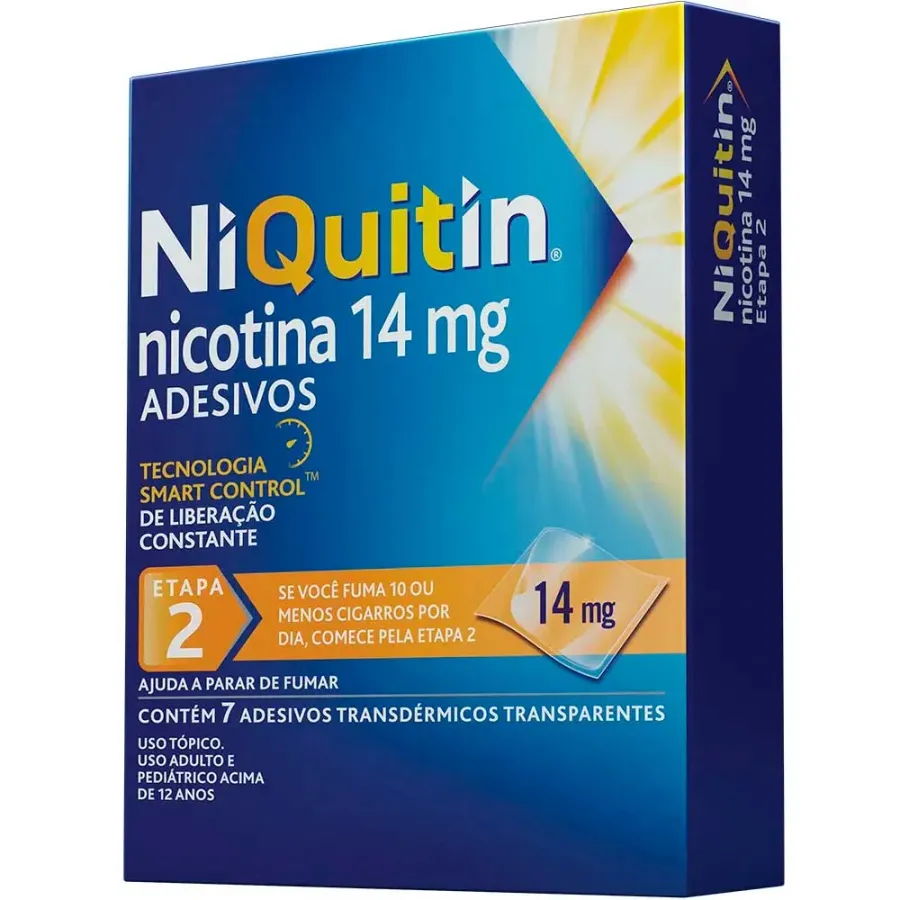 NIQUITIN 14MG 7ADESIVOS / ETAPA 2