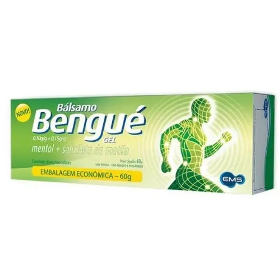 Analgésico e Anti-Inflamatório Bálsamo Bengué Aliv 60g Gel