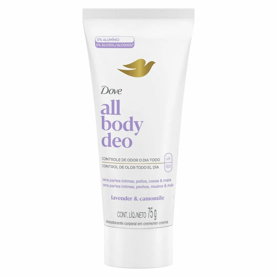 DES CORPORAL CREME DOVE ALL BODY DEO LAVENDER/CAMOMILE 75GR