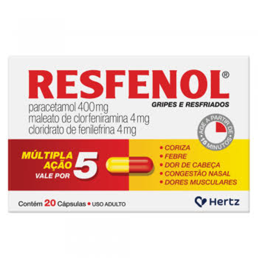 Resfenol 20 Comprimidos