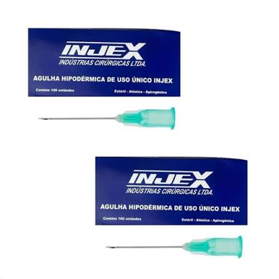 Agulha 25x80 21g Injex