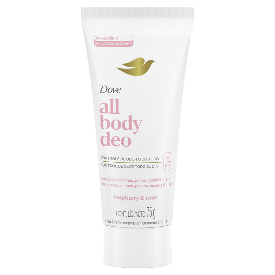 DES CORPORAL CREME DOVE ALL BODY DEO RASPBERRY E ROSE 75GR