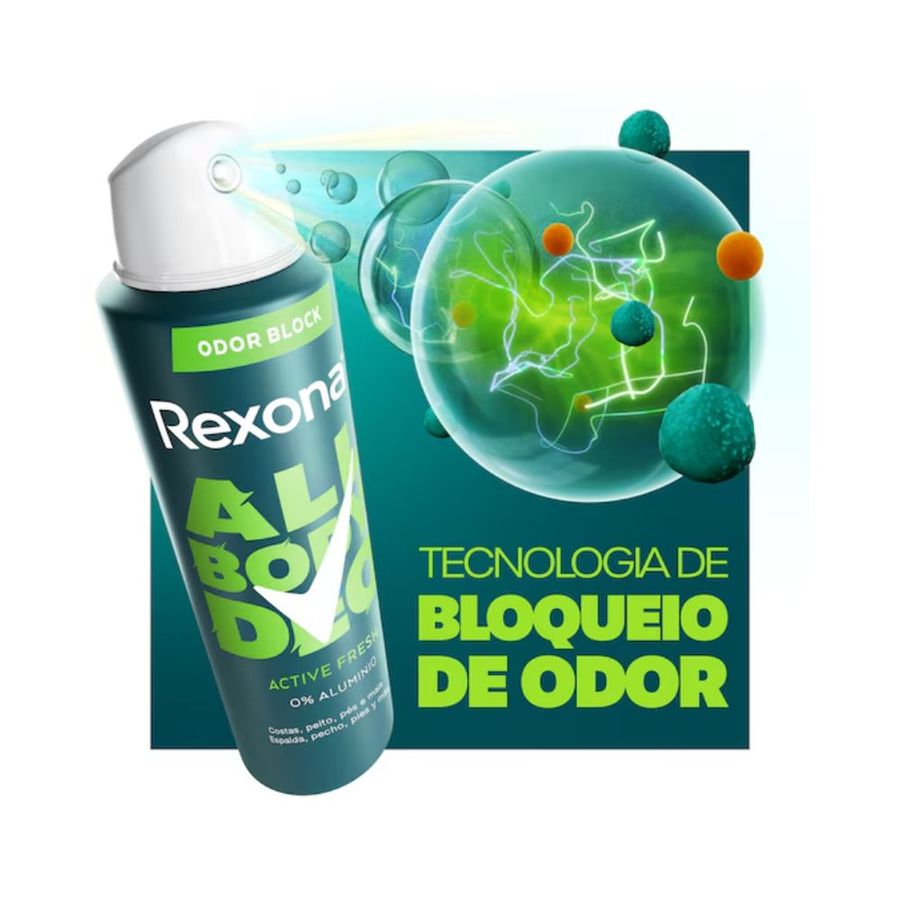 DES CORPORAL AERO REXONA ALL BODY DEO ACTIVE FRESH 150ML