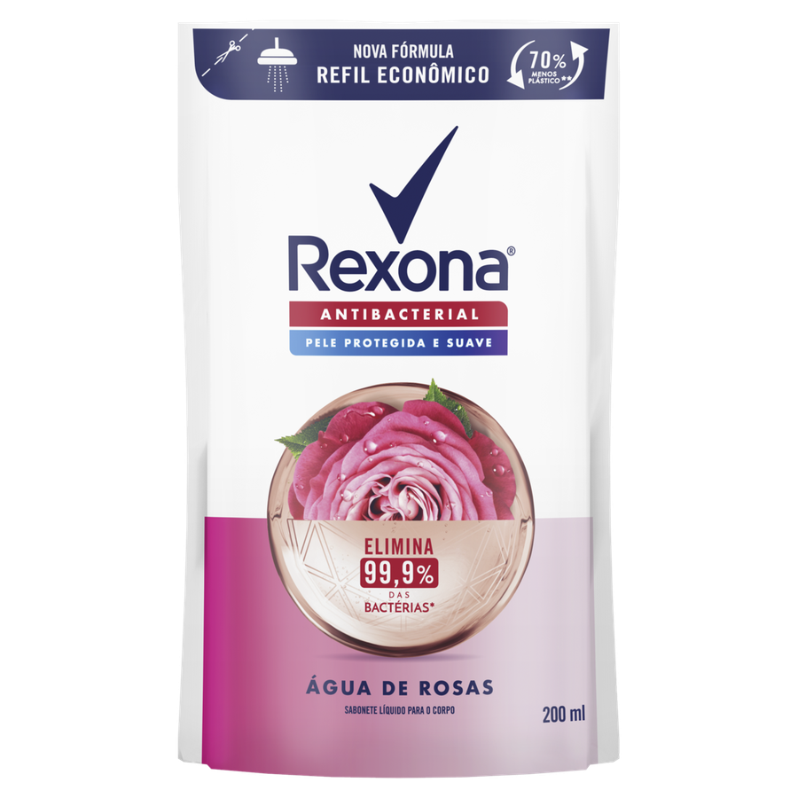 Sabonete Líquido Rexona Orchid Fresh Refil 200ml