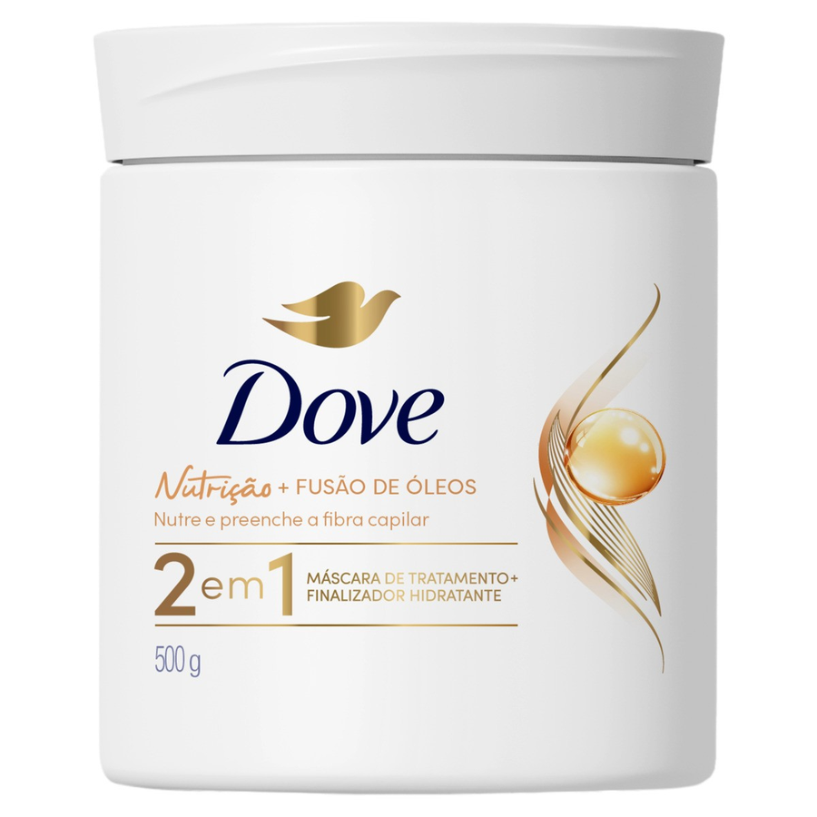 MASCARA TRATAMENTO DOVE NUTRICAO TRI OLEOS 500G