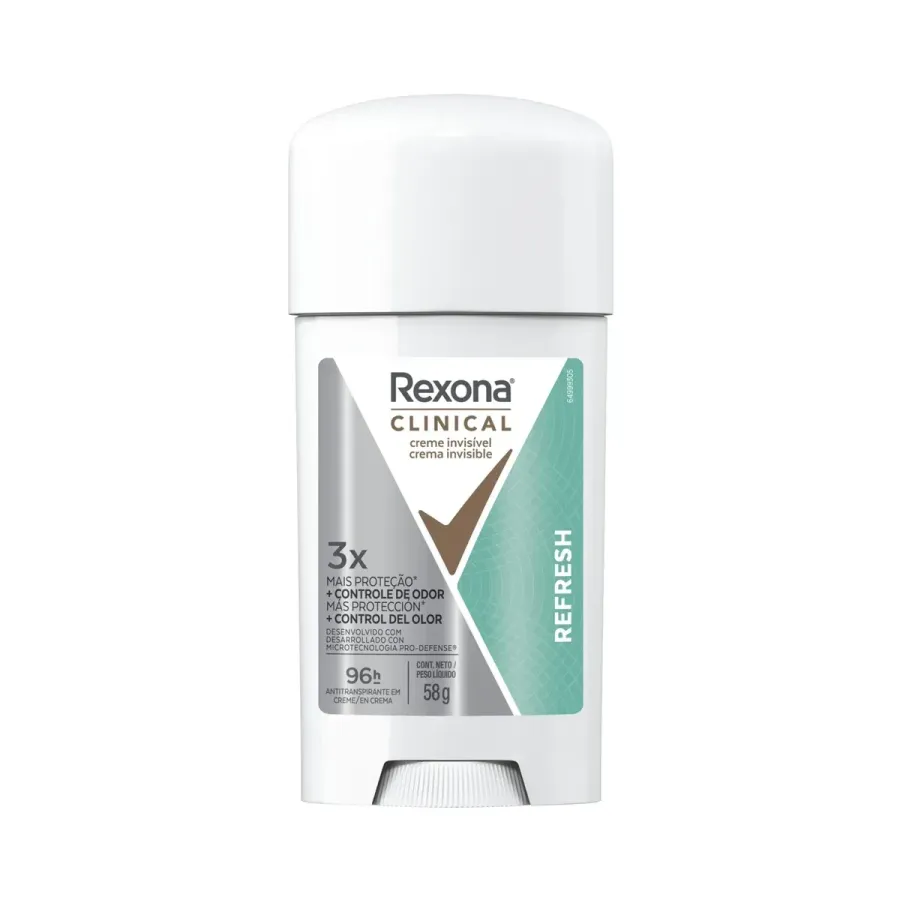 Desodorante Rexona Stick Clinical 58g Fem Refres