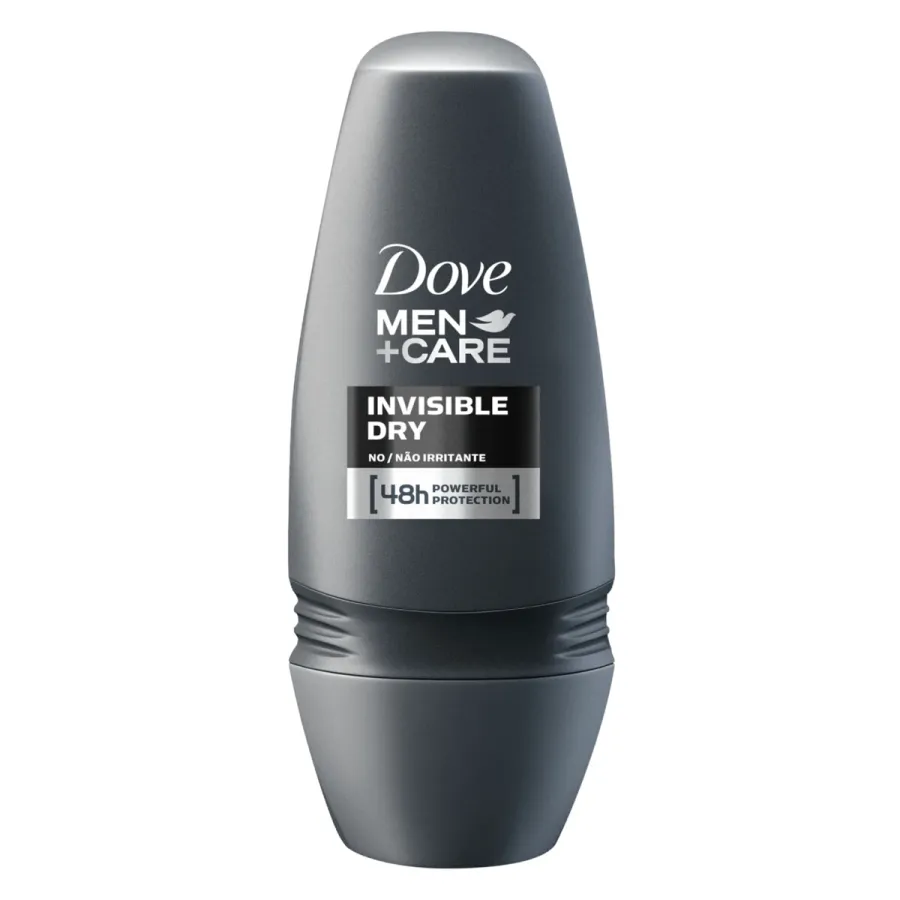 Desodorante Dove Roll-On Men 50ml Invisible Dry