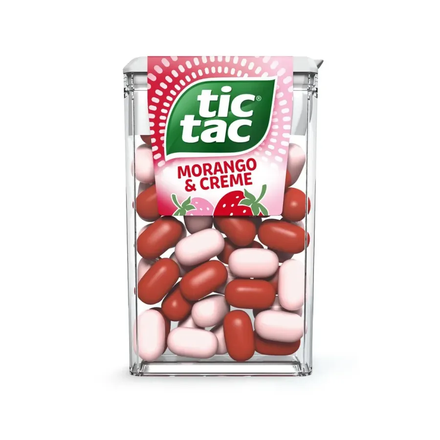 Tic Tac Sabor Morango 14,5g