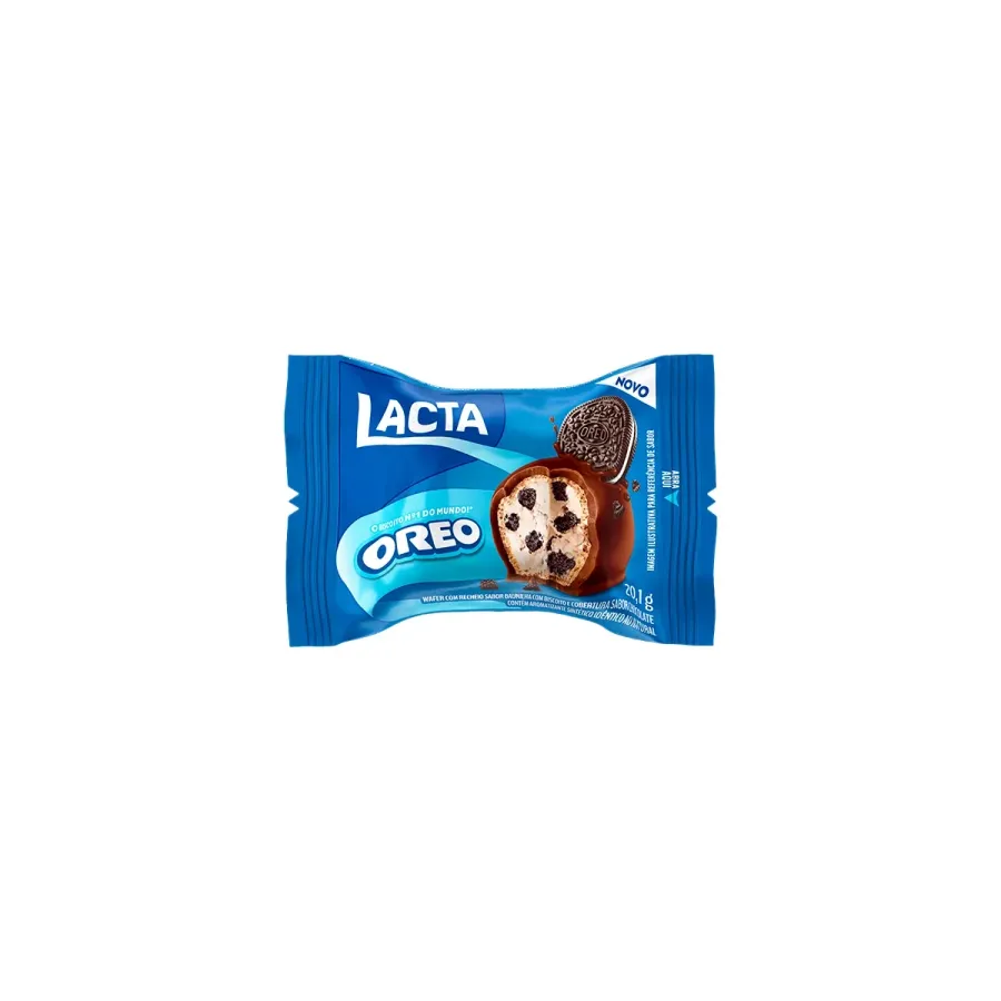 Bombom Lacta 20g Laka Oreo