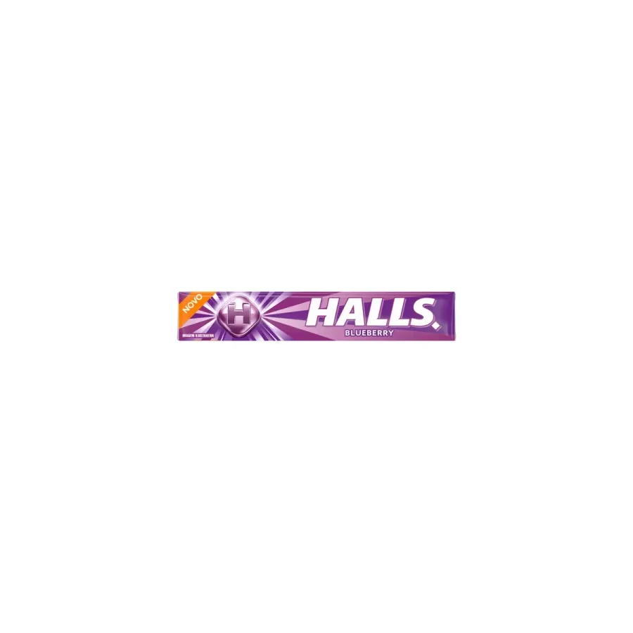 HALLS BLUEBERRY 28G