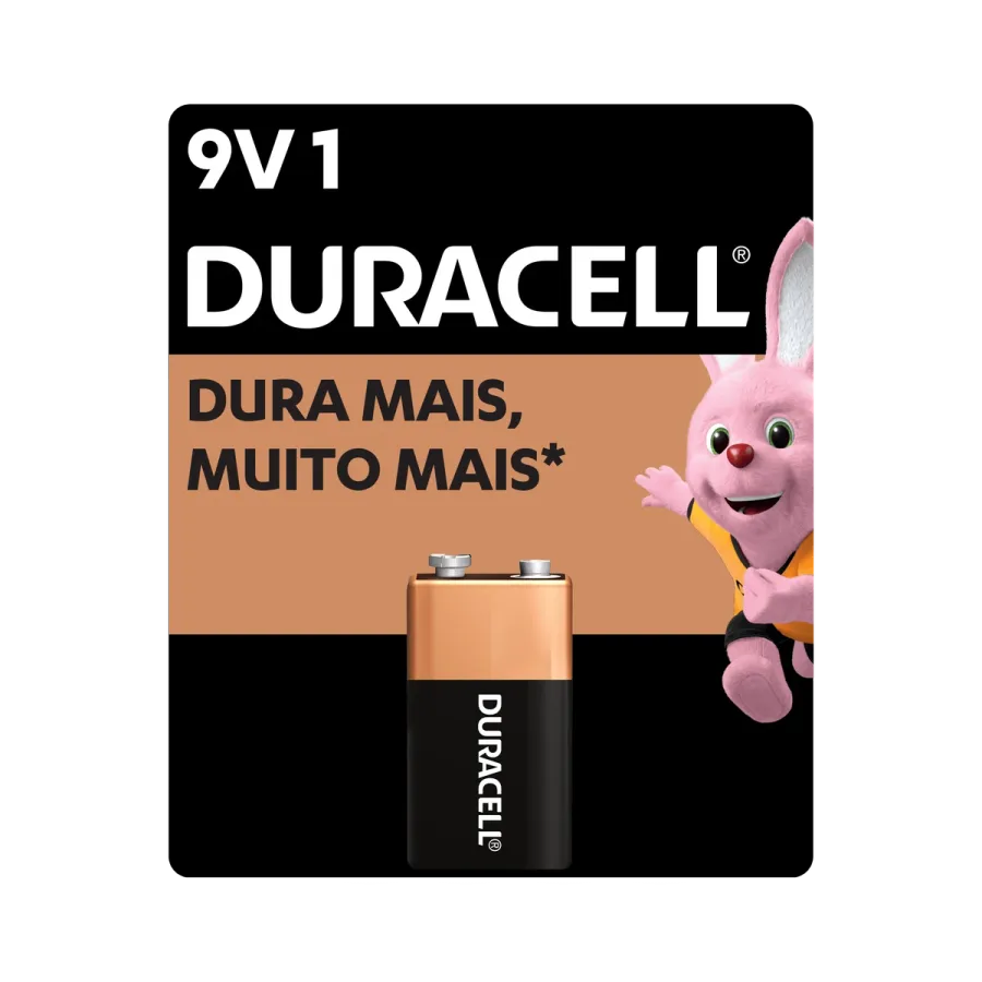 Bateria Duracell 9v