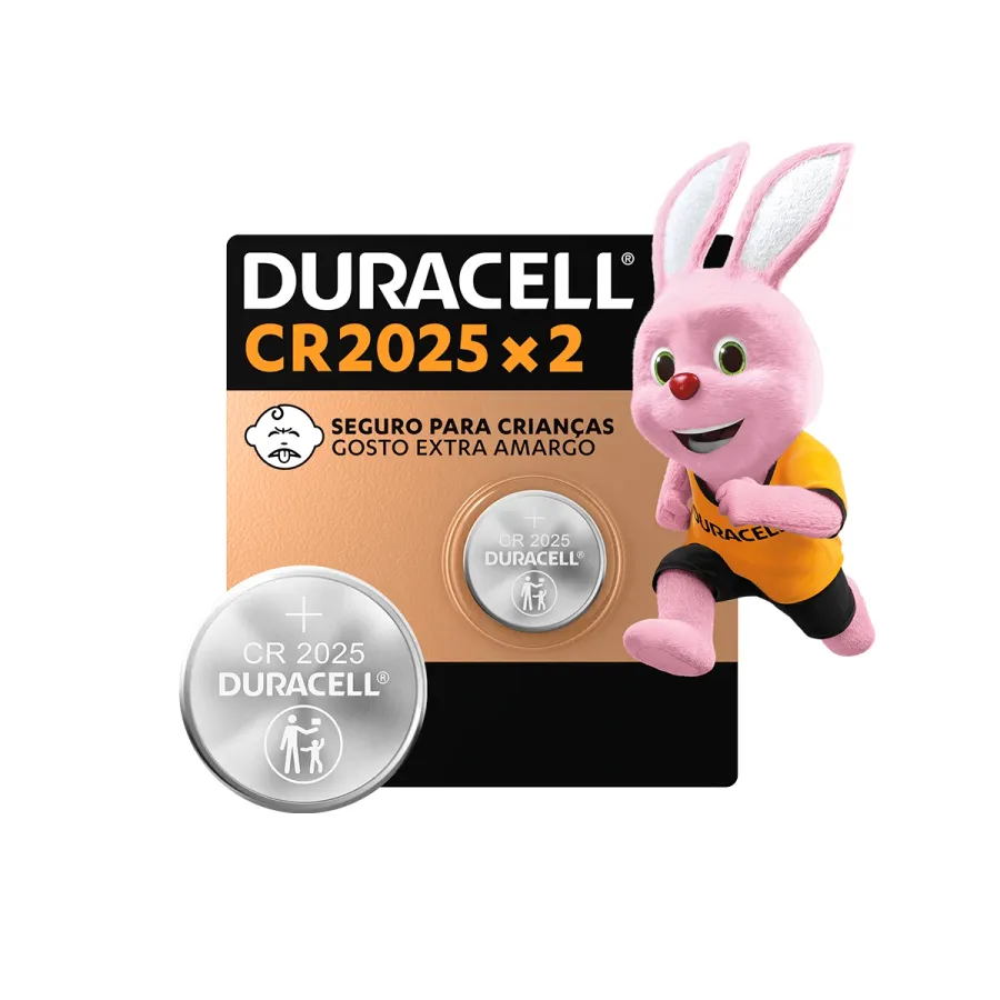 Pilha Duracell Moeda Litio Cr2032 Un