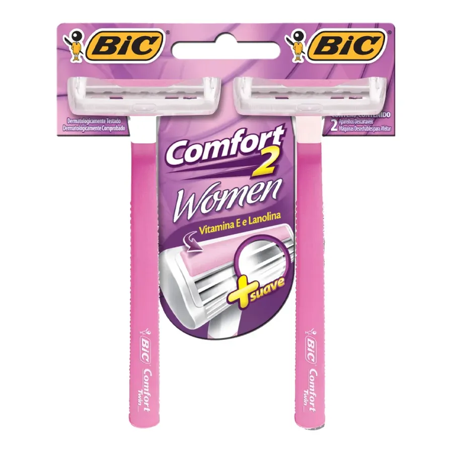 Aparelho BIC Twin Comfort For Women 2 Unidades