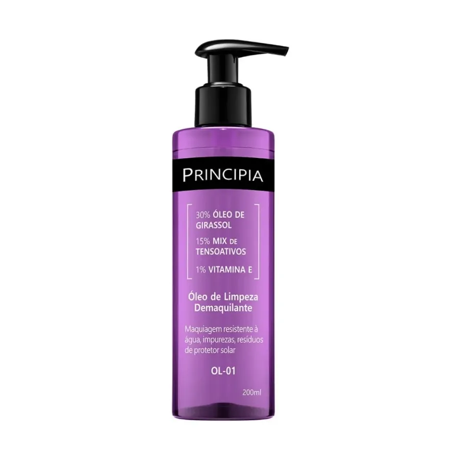 OLEO DE LIMPEZA DEMAQUILANTE PRINCIPIA 200ML