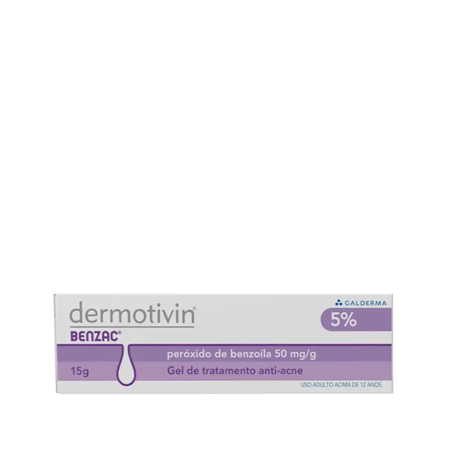 Gel Tratamento para Pele Acneíca Dermotivin Benzac 15g