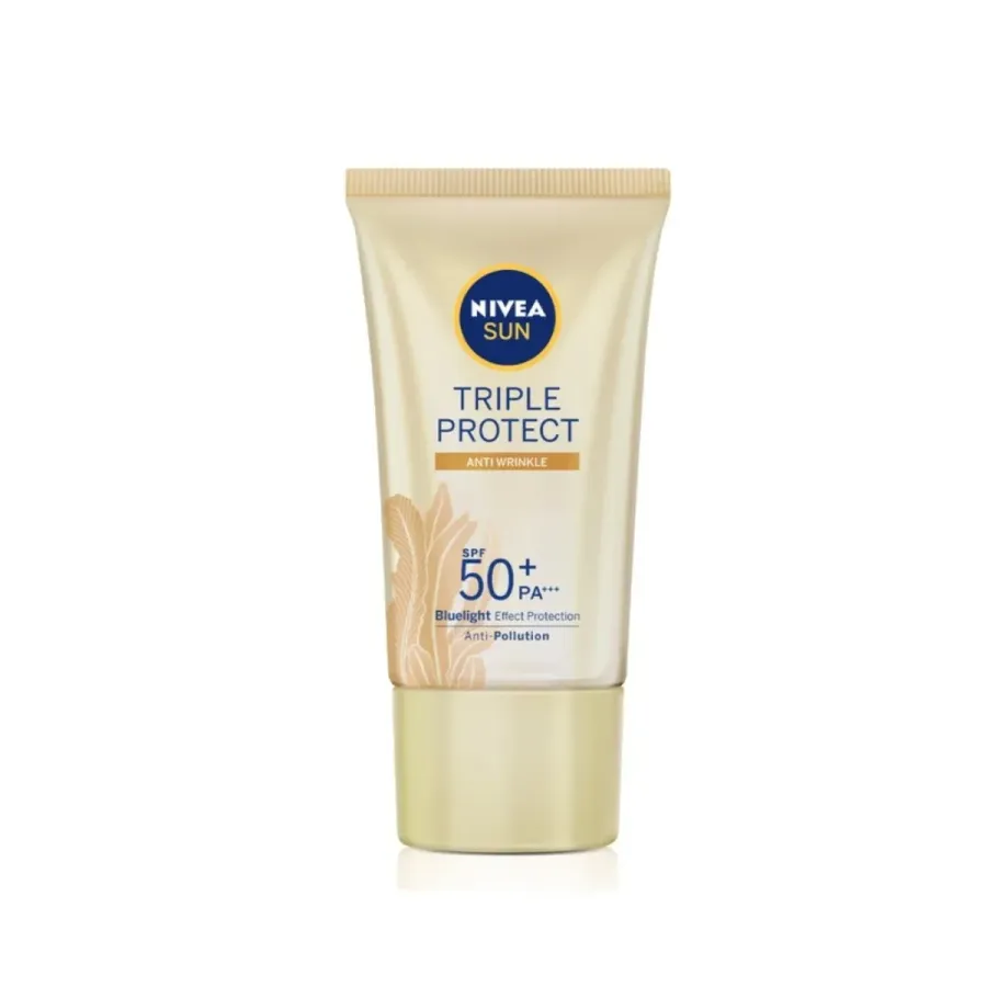 PROTETOR FACIAL NIVEA 40ML SUN TRIPLE PROTECT ANTISSINAIS