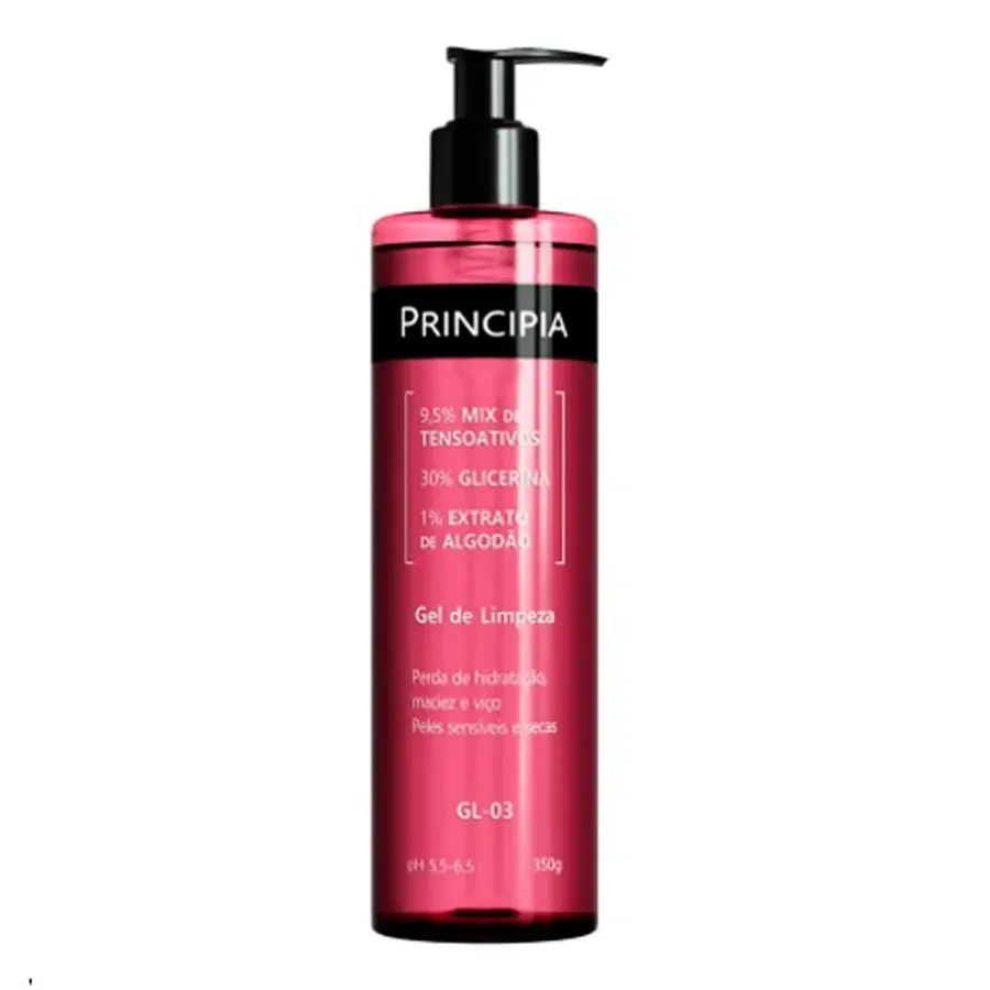 GEL DE LIMPEZA PRINCIPIA CLICERINA/ALGODÃO 350G